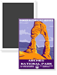 Arches National Park WPA Magnet