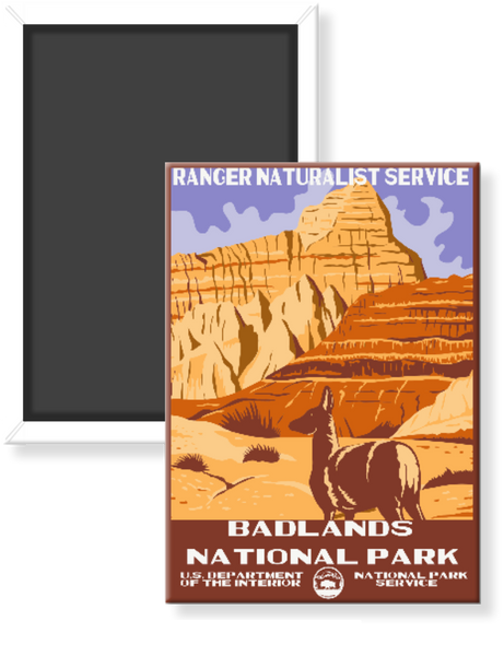 Badlands National Park WPA Magnet