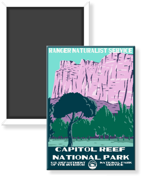 Capitol Reef National Park WPA Magnet