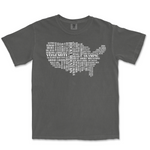 US National Parks Comfort Colors T Shirt