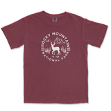 Rocky Mountain National Park Elk Comfort Colors T Shirt