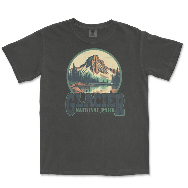 Glacier National Park Comfort Colors T Shirt