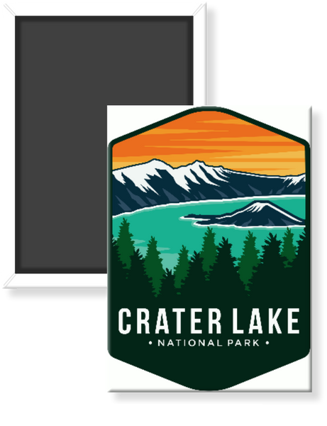 Crater Lake NP Magnet by ADG
