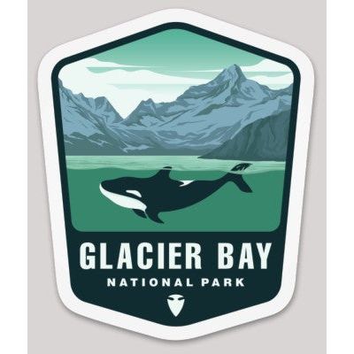 Glacier Bay National Park Die Cut Sticker – Arrowhead