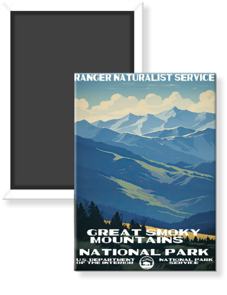 Great Smoky National Park WPA Magnet