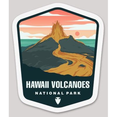 Hawaii Volcanoes National Park Die Cut Sticker – Arrowhead