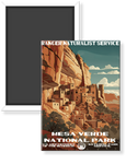 Mesa Verde National Park WPA Magnet