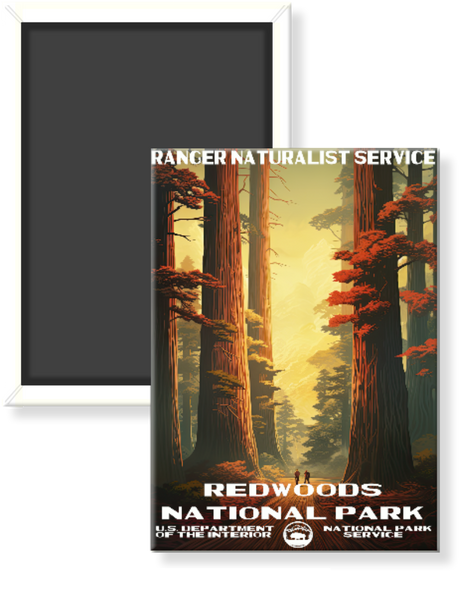 Redwood National Park WPA Magnet