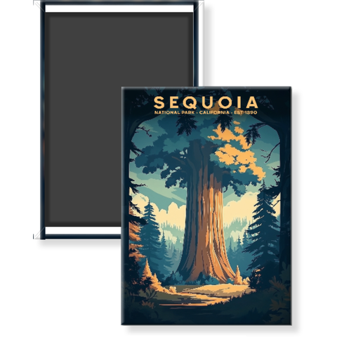 Sequoia National Park Magnet – Collection 3