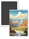 Zion National Park WPA Magnet