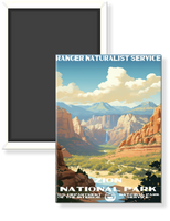 Zion National Park WPA Magnet