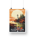 Acadia National Park Poster