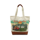 Rocky Mountain Adventure Canvas Tote