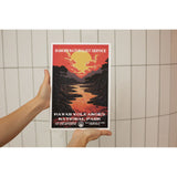 Hawaii Volcanoes National Park Poster