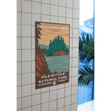 Isle Royale National Park Poster