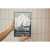 Mount Rainier National Park Poster