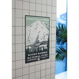 Mount Rainier National Park Poster