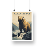 Katmai National Park Poster