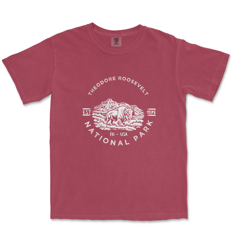 Theodore Roosevelt National Park Comfort Colors T-Shirt