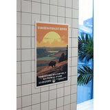 Theodore Roosevelt National Park Poster