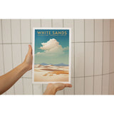 White Sands National Park Poster