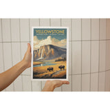 Yellowstone National Park Poster