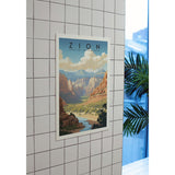 Zion National Park Poster