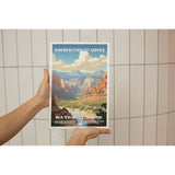 Zion National Park Poster