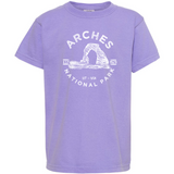 Arches National Park Youth Comfort Colors T shirt