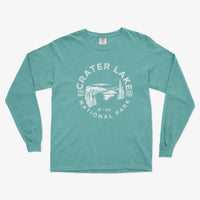 Crater Lake National Park Comfort Colors Long Sleeve T Shirt