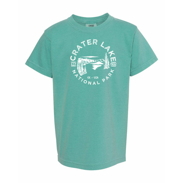 Crater Lake National Park Youth Comfort Colors T shirt