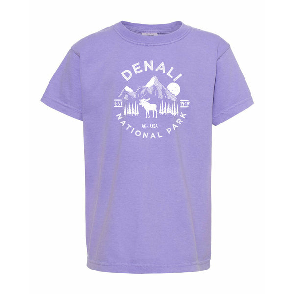 Du bliver bedre Fare muggen Denali National Park Youth Comfort Colors T shirt – The National Park Store
