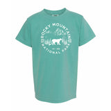 Rocky Mountain National Park Youth Comfort Colors T shirt