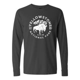 Yellowstone National Park Comfort Colors Long Sleeve T Shirt
