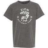 Zion National Park Youth Comfort Colors T shirt