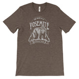 Yosemite Keep Bears Wild  National Park Adventure Unisex Bella Canvas Tshirt - The National Park Store