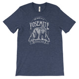 Yosemite Keep Bears Wild  National Park Adventure Unisex Bella Canvas Tshirt - The National Park Store