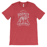 Yosemite Keep Bears Wild  National Park Adventure Unisex Bella Canvas Tshirt - The National Park Store