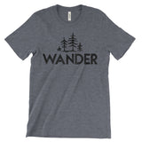 Wander Trees National Parks Adventure Unisex Bella Canvas Tshirt - The National Park Store