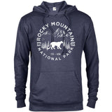 Rocky Mountain National Park Adventure Unisex French Terry Hoodie - The National Park Store