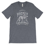 Yosemite Keep Bears Wild  National Park Adventure Unisex Bella Canvas Tshirt - The National Park Store