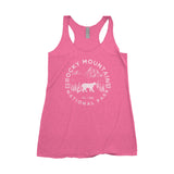 Rocky Mountain National Park Adventure Next Level Ladies Tri-Blend Tank - The National Park Store