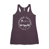 Grand Teton National Park Adventure Next Level Ladies Tri-Blend Tank - The National Park Store