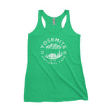 Yosemite National Park Adventure Next Level Ladies Tri-Blend Tank - The National Park Store