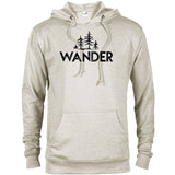 Wander Trees National Park  Adventure Unisex French Terry Hoodie - The National Park Store