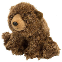 Mini Brown Bear Stuffed Animal 8"