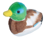 Audubon II Mallard Duck Stuffed Animal W Sound 5.5"