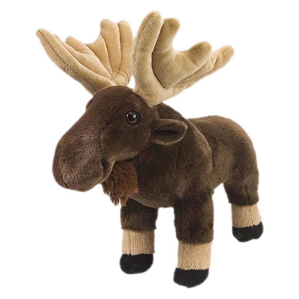 Moose Standing Stuffed Animal — 12-Inch