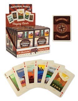 63 National Parks Playing Card Deck