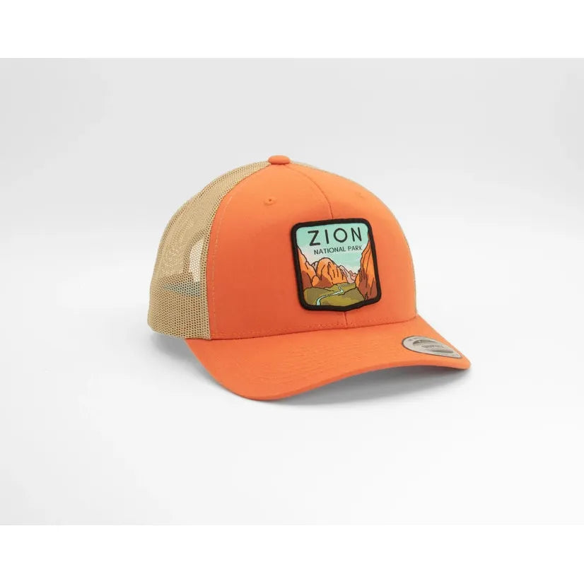 Zion National Park Mesh Snapback Hat